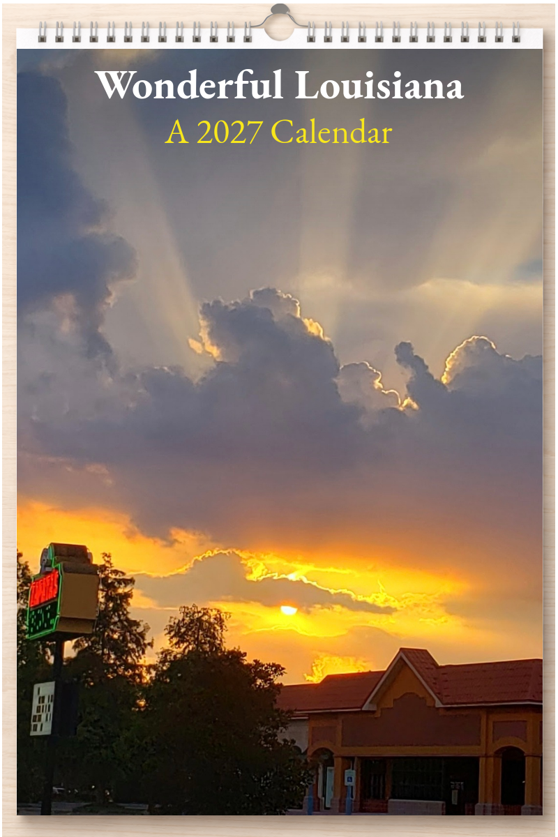 Wonderful Louisiana: A 2027 Calendar