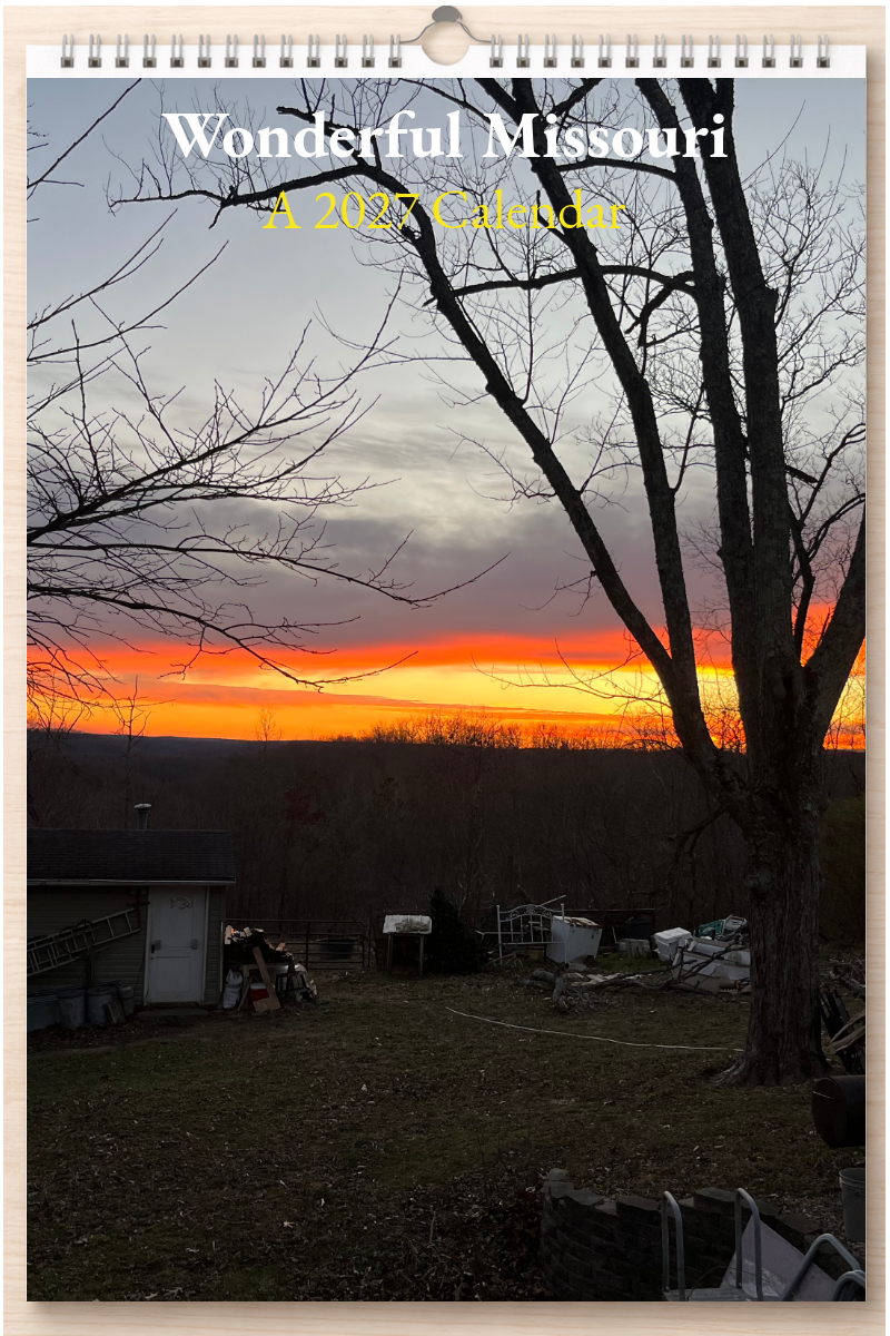 Wonderful Missouri: A 2027 Calendar