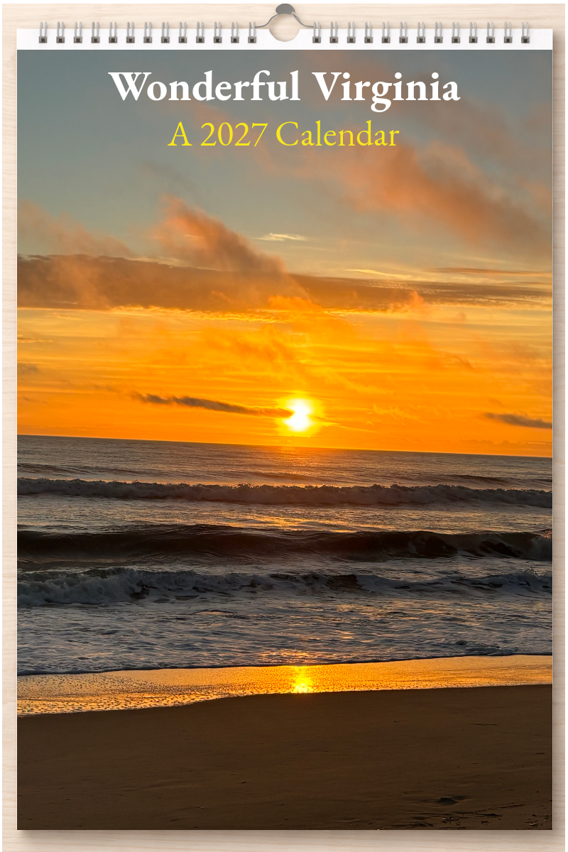Wonderful Virginia: A 2027 Calendar