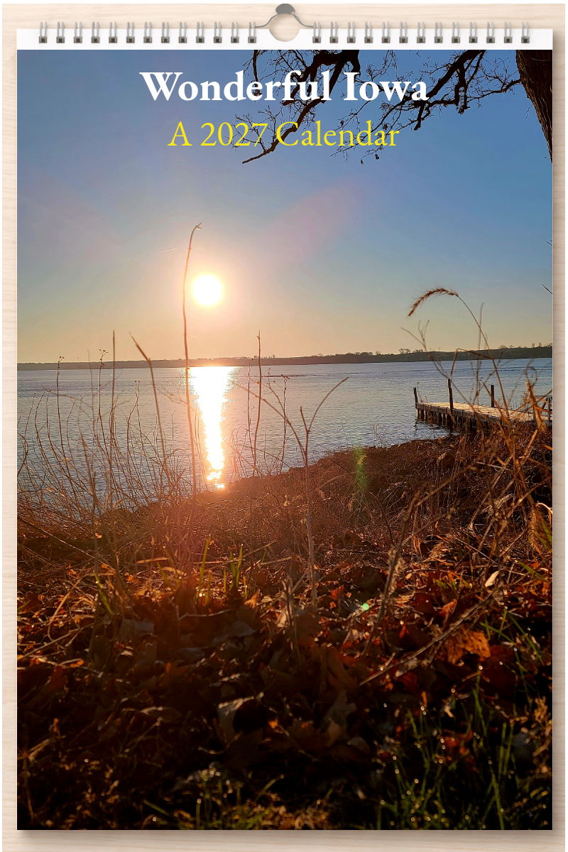 Wonderful Iowa: A 2027 Calendar
