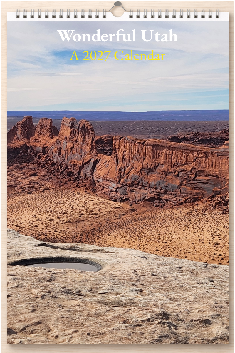 Wonderful Utah: A 2027 Calendar