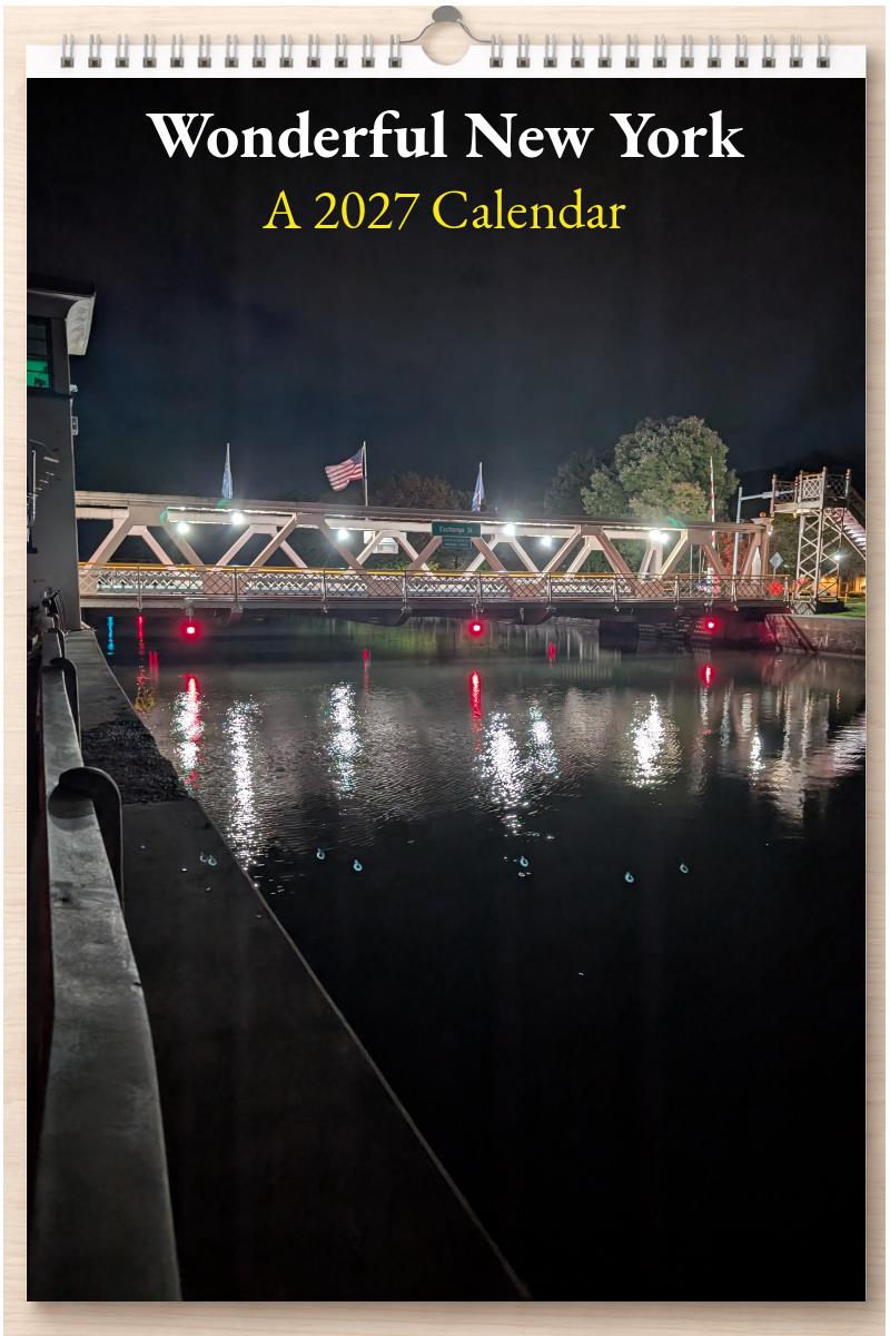 Wonderful New York: A 2027 Calendar