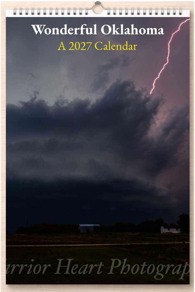 Wonderful Oklahoma: A 2027 Calendar