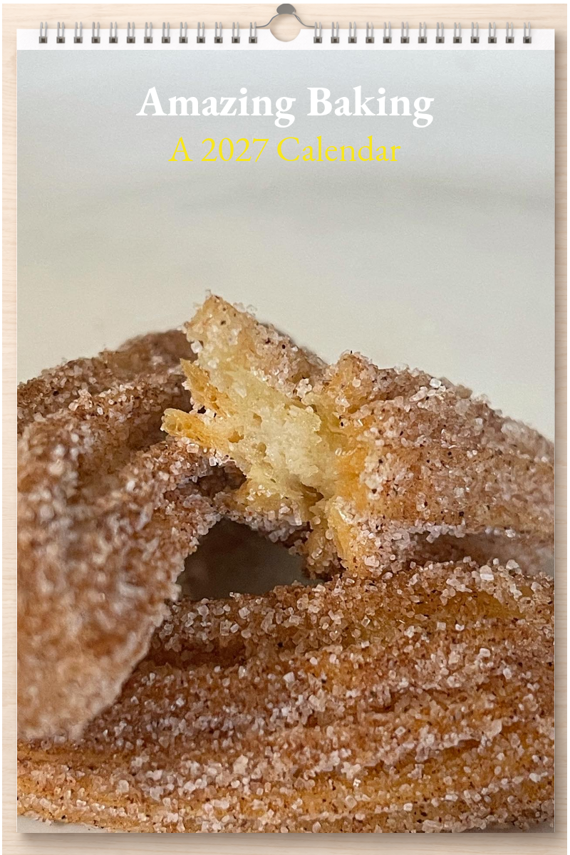 Amazing Baking: A 2027 Calendar