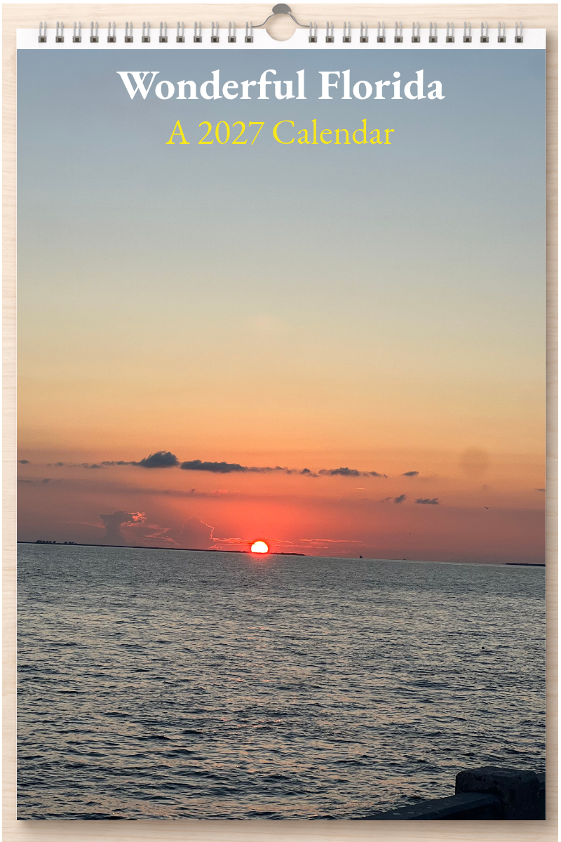 Wonderful Florida: A 2027 Calendar