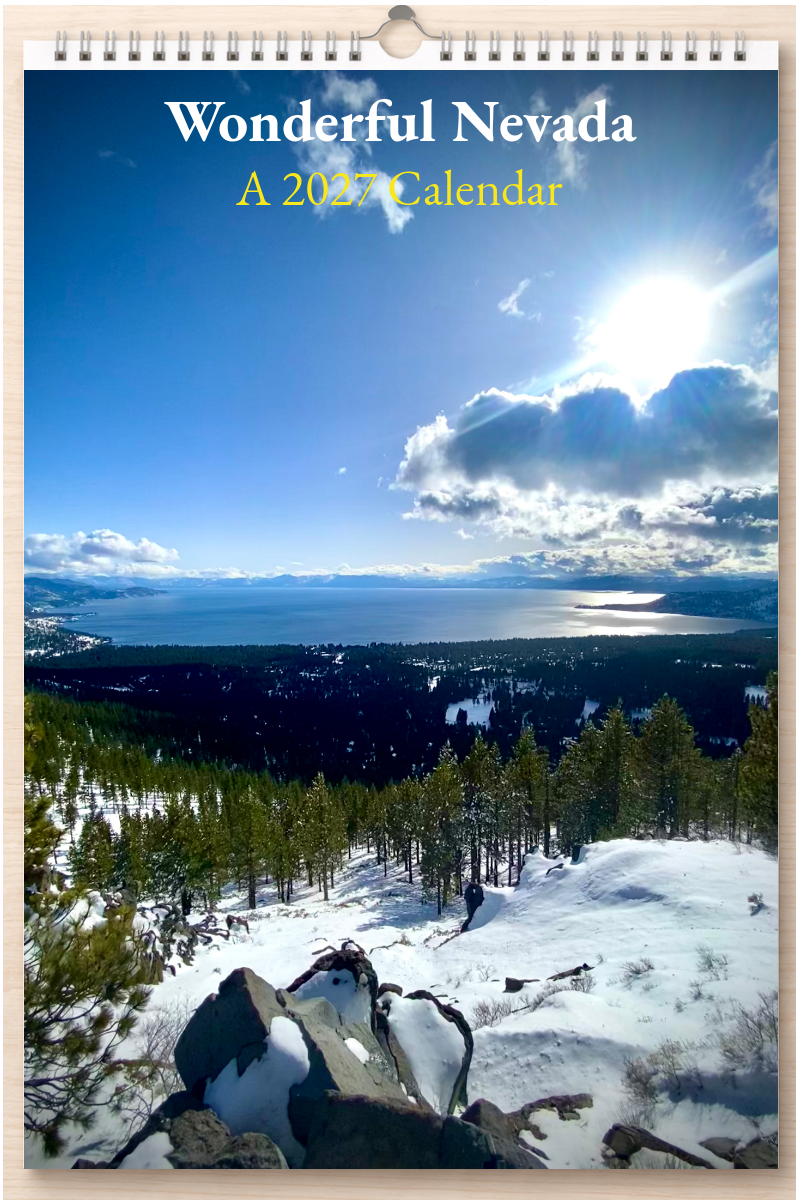 Wonderful Nevada: A 2027 Calendar