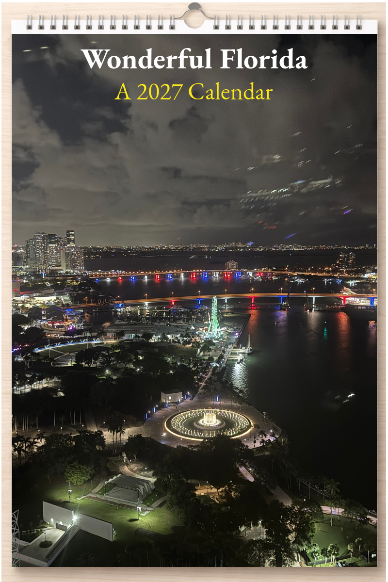 Wonderful Florida: A 2027 Calendar