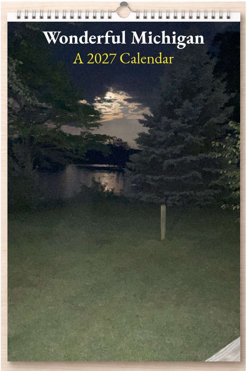Wonderful Michigan: A 2027 Calendar