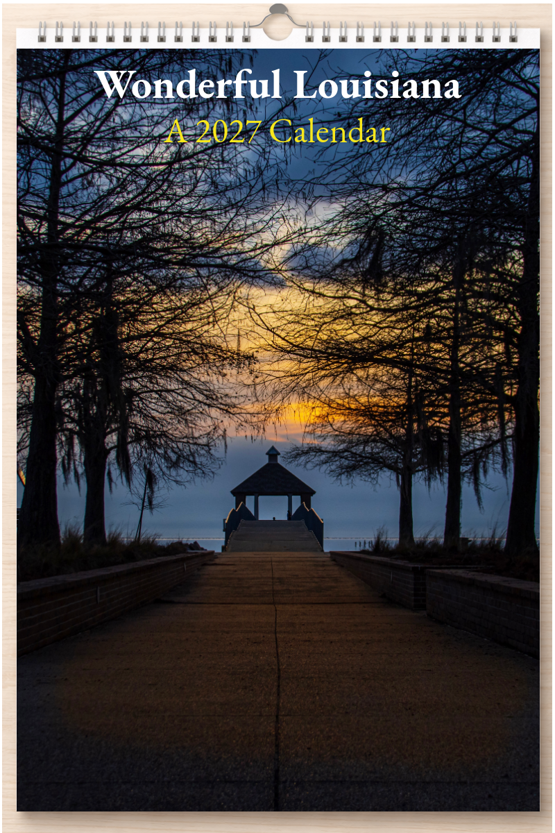 Wonderful Louisiana: A 2027 Calendar