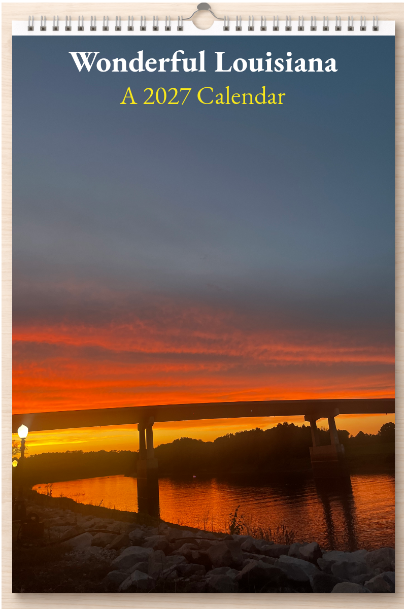Wonderful Louisiana: A 2027 Calendar