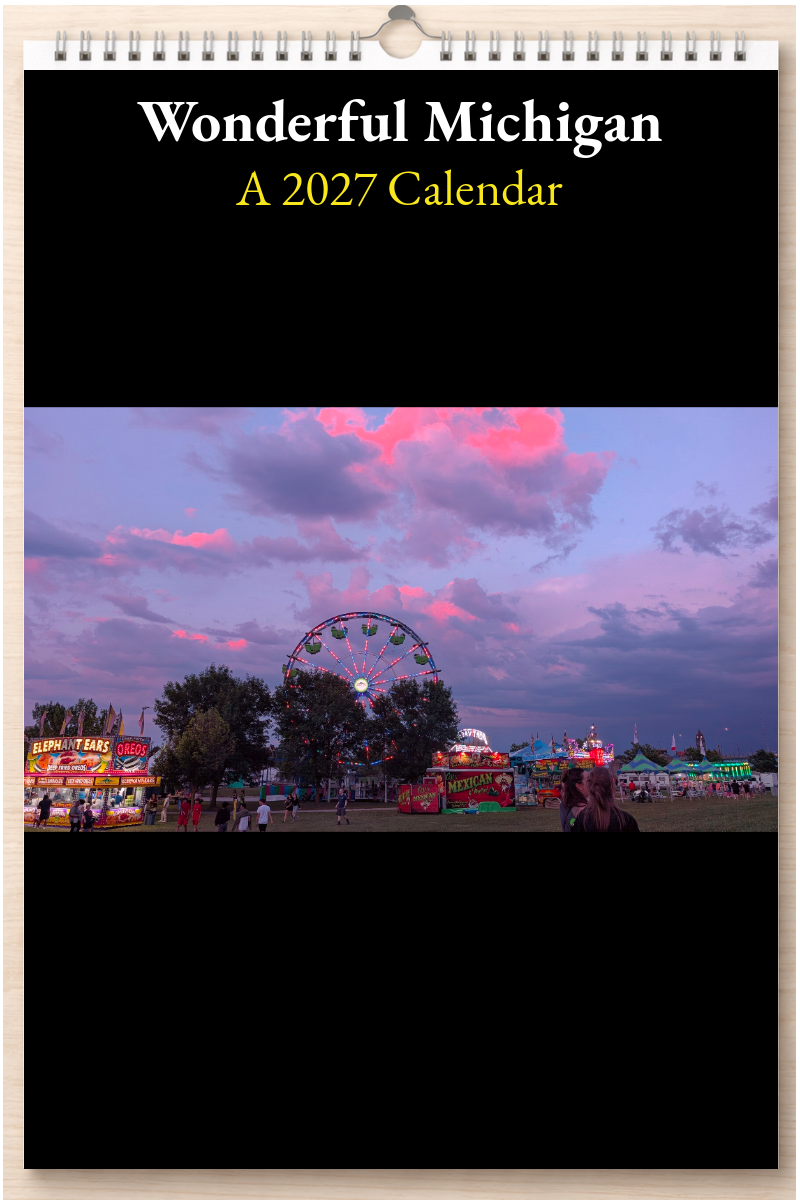 Wonderful Michigan: A 2027 Calendar