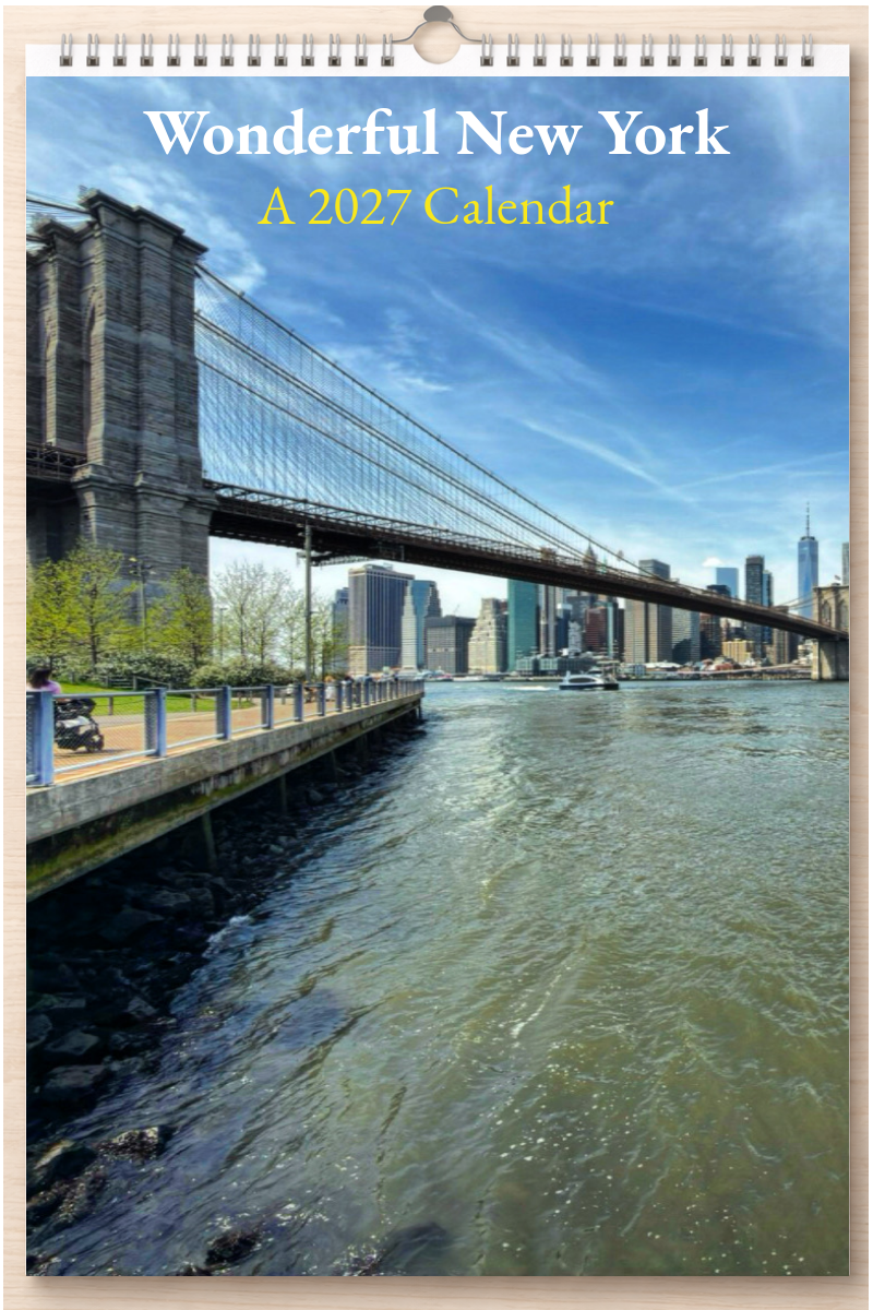 Wonderful New York: A 2027 Calendar