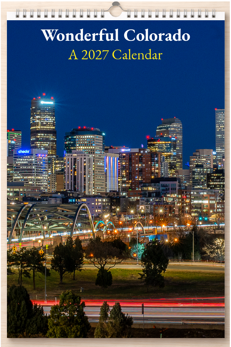 Wonderful Colorado: A 2027 Calendar