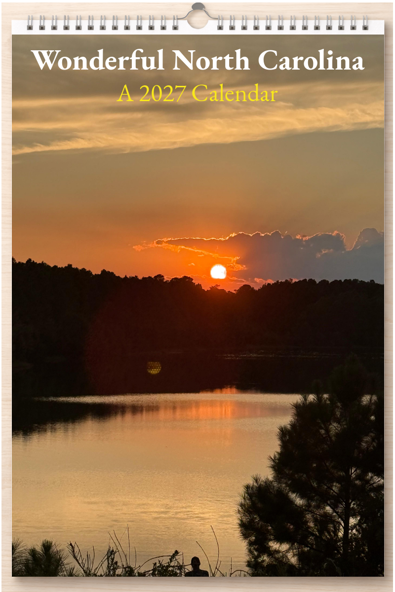 Wonderful North Carolina: A 2027 Calendar