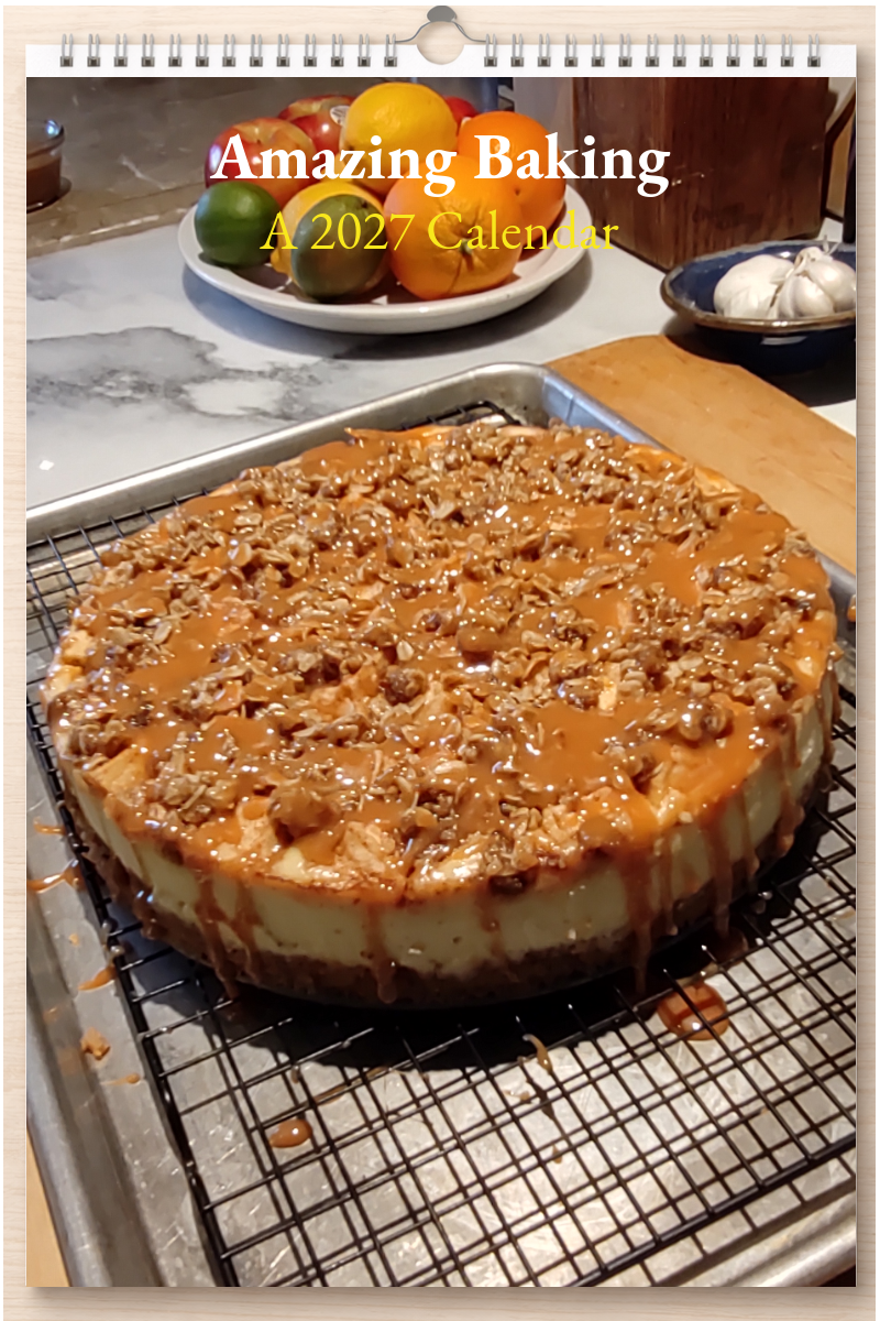 Amazing Baking: A 2027 Calendar