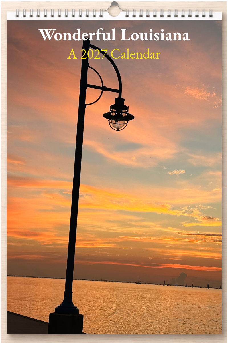 Wonderful Louisiana: A 2027 Calendar