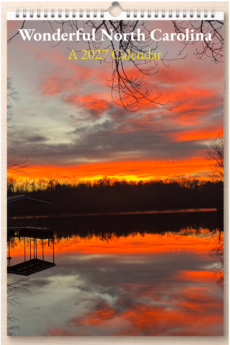 Wonderful North Carolina: A 2027 Calendar