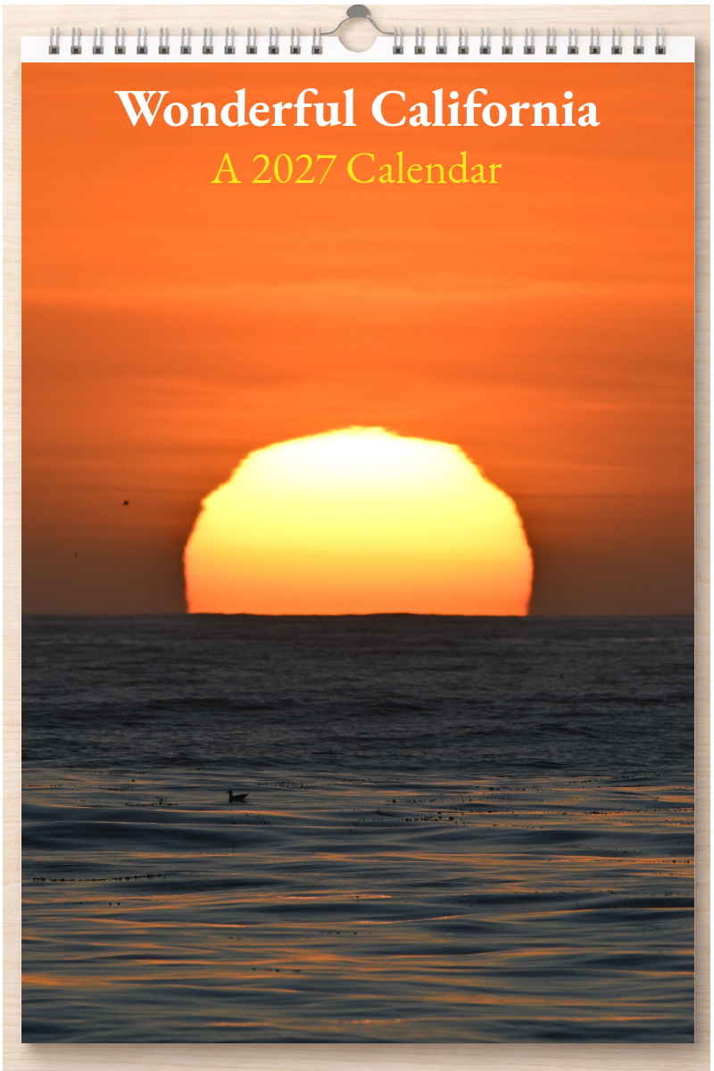 Wonderful California: A 2027 Calendar