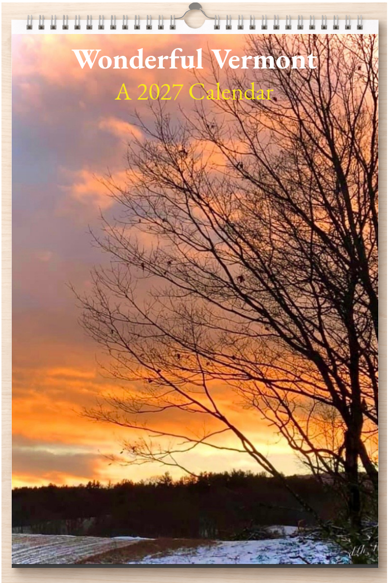 Wonderful Vermont: A 2027 Calendar