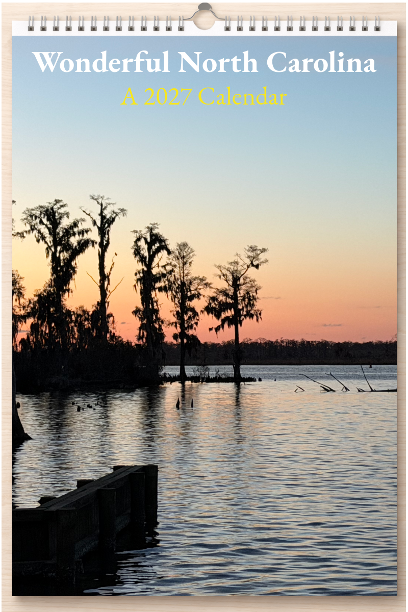 Wonderful North Carolina: A 2027 Calendar