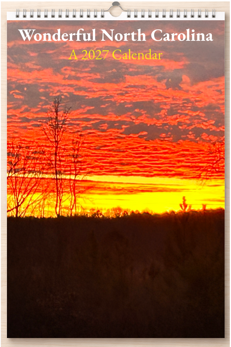 Wonderful North Carolina: A 2027 Calendar