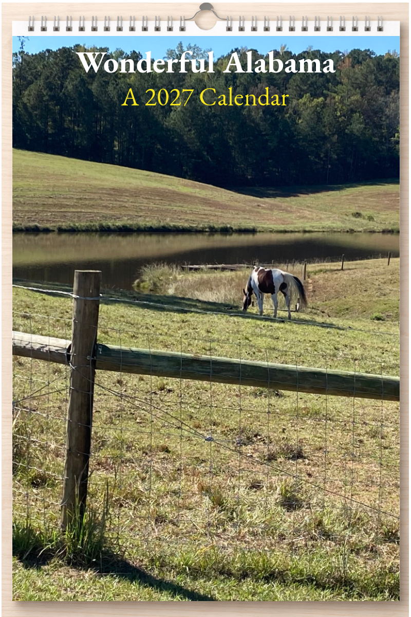 Wonderful Alabama: A 2027 Calendar