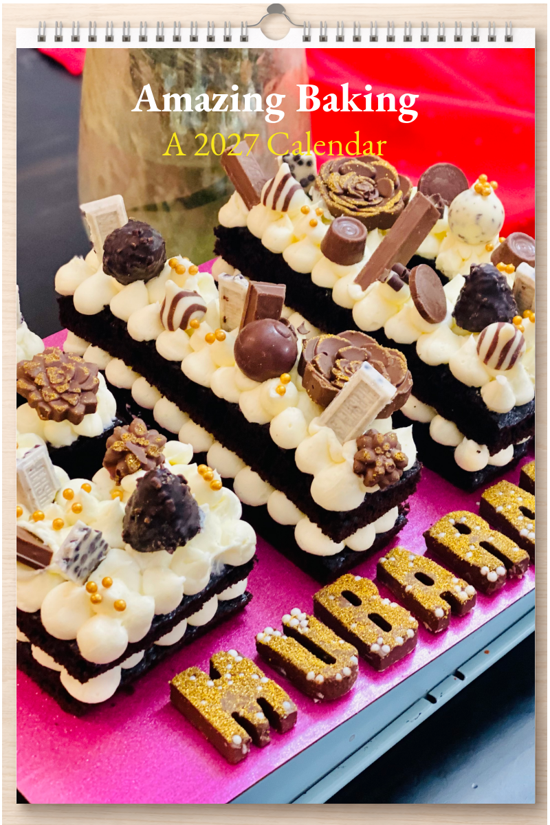 Amazing Baking: A 2027 Calendar