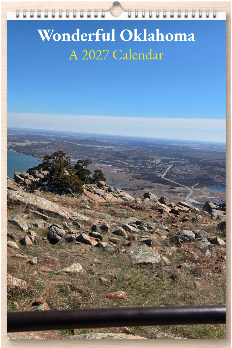 Wonderful Oklahoma: A 2027 Calendar