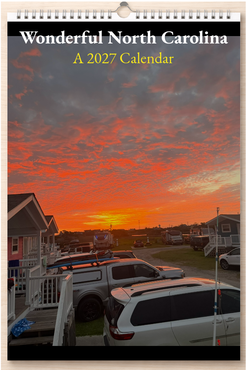 Wonderful North Carolina: A 2027 Calendar