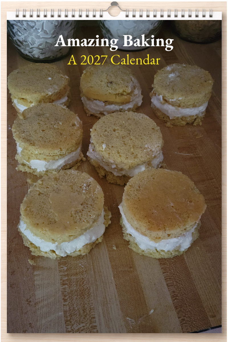Amazing Baking: A 2027 Calendar