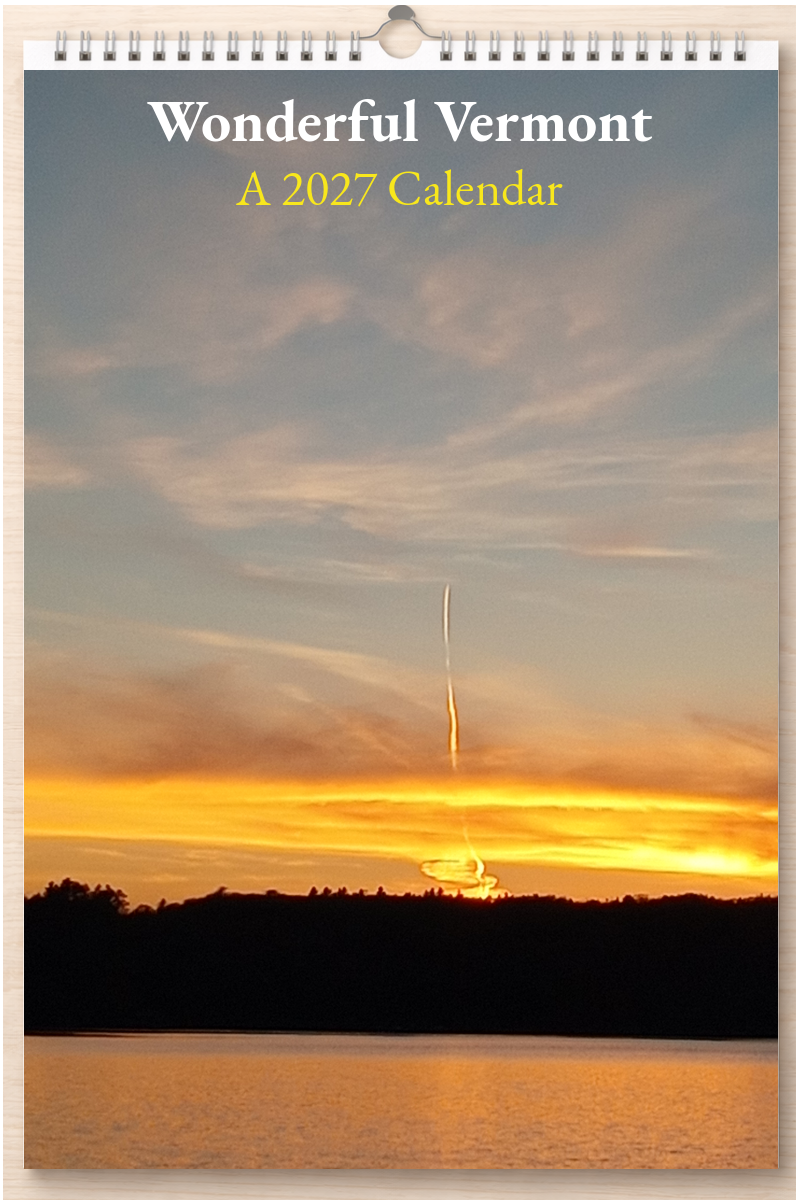 Wonderful Vermont: A 2027 Calendar