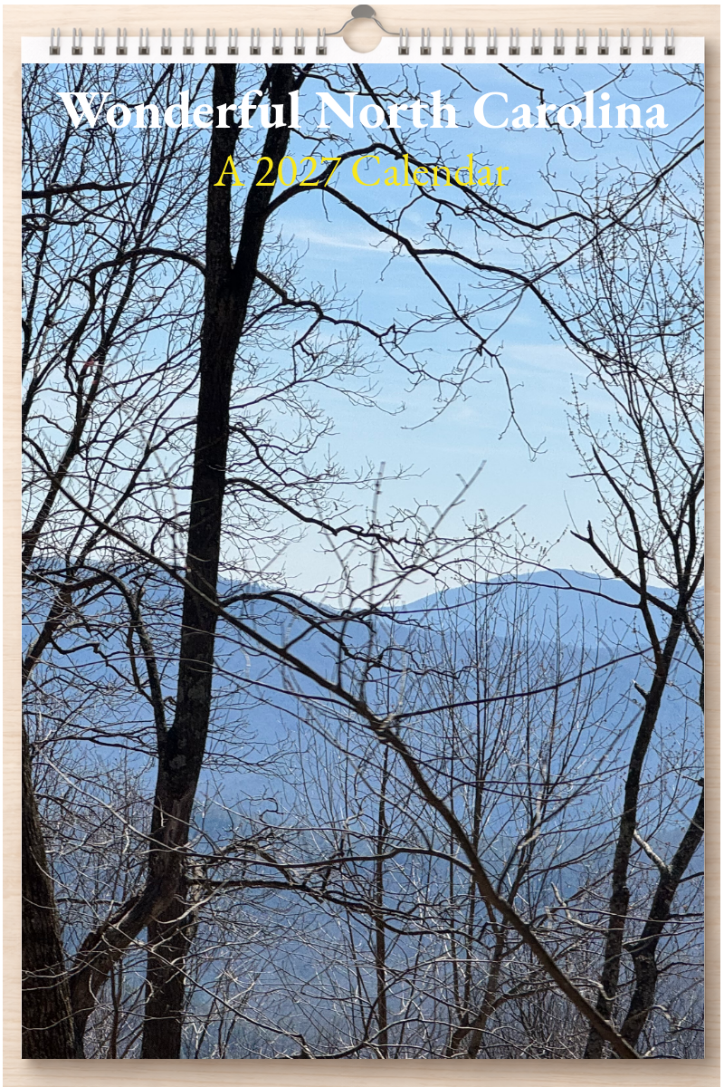 Wonderful North Carolina: A 2027 Calendar