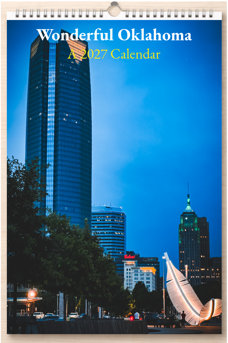 Wonderful Oklahoma: A 2027 Calendar