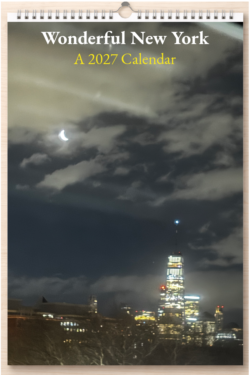 Wonderful New York: A 2027 Calendar