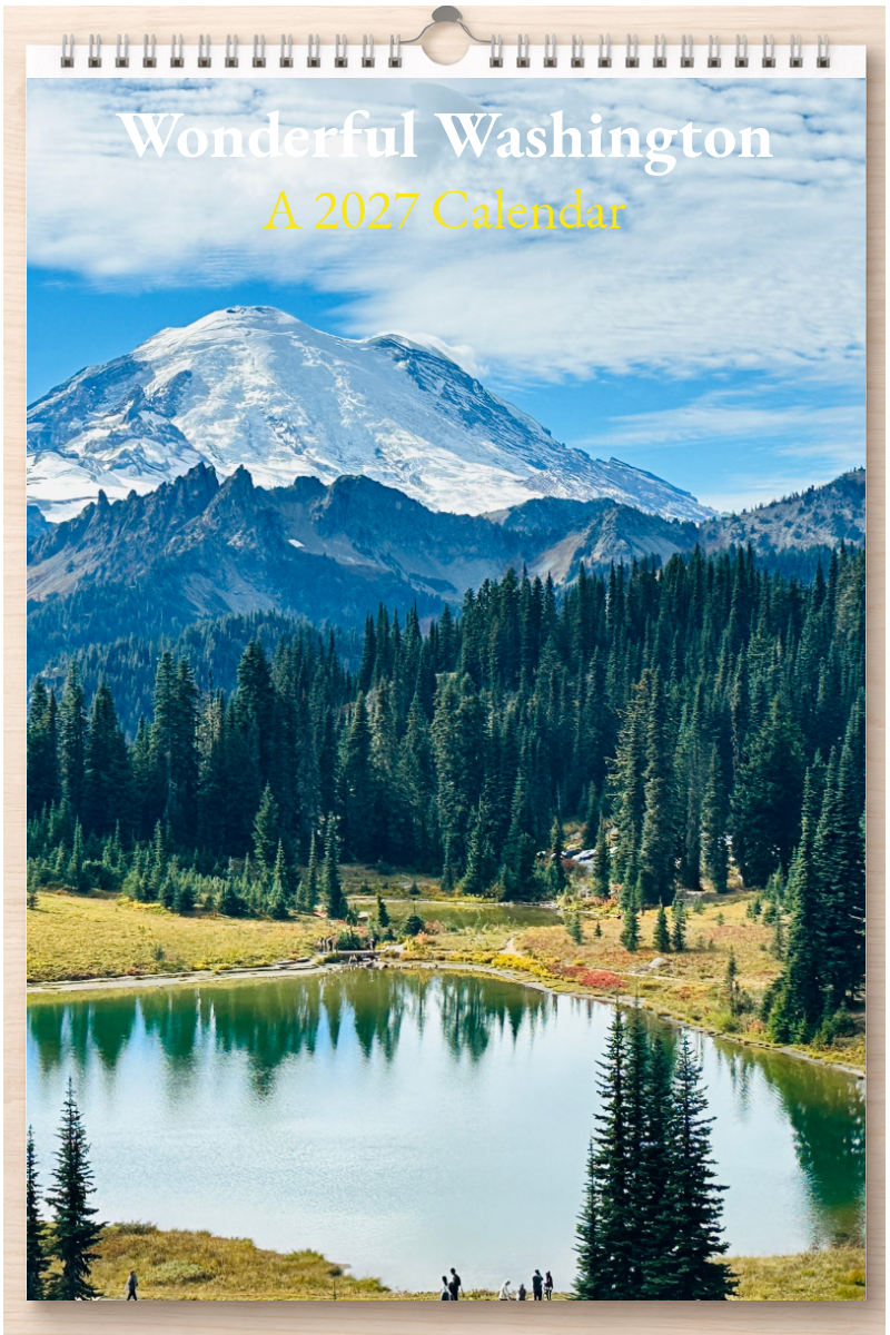 Wonderful Washington: A 2027 Calendar