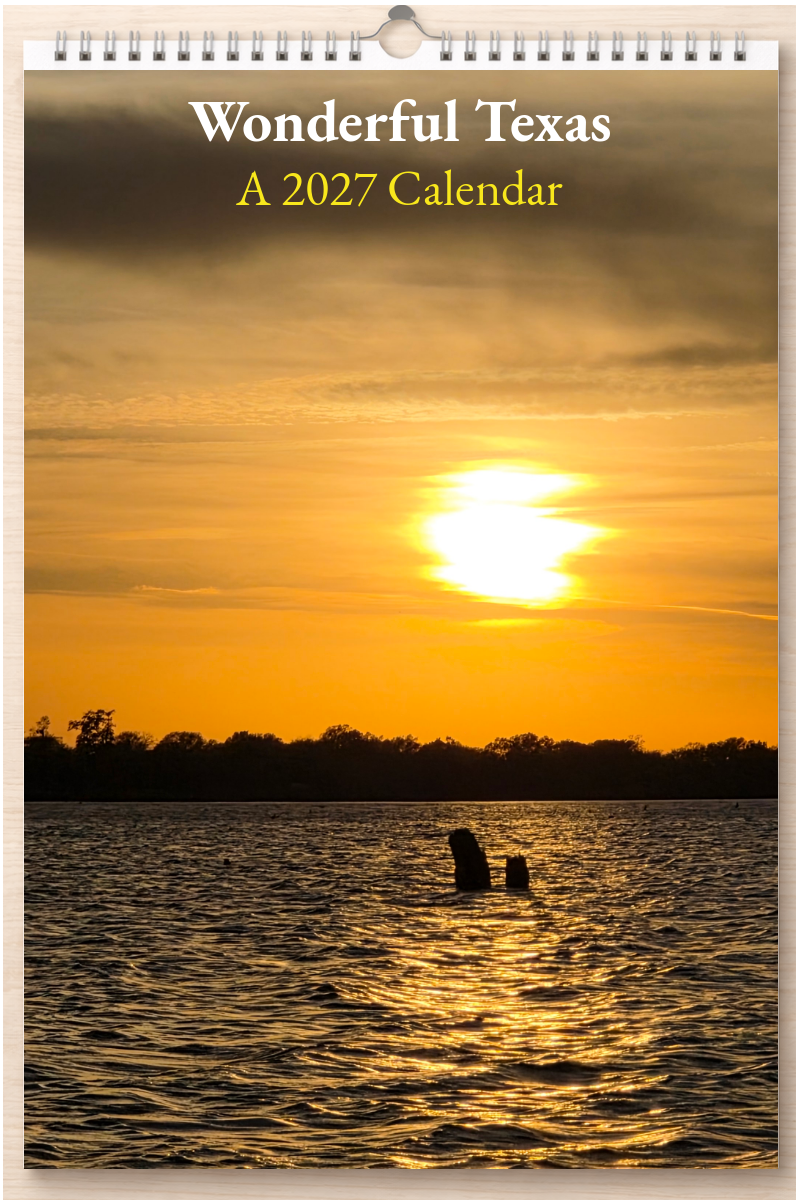Wonderful Texas: A 2027 Calendar