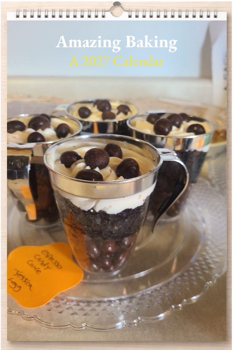 Amazing Baking: A 2027 Calendar