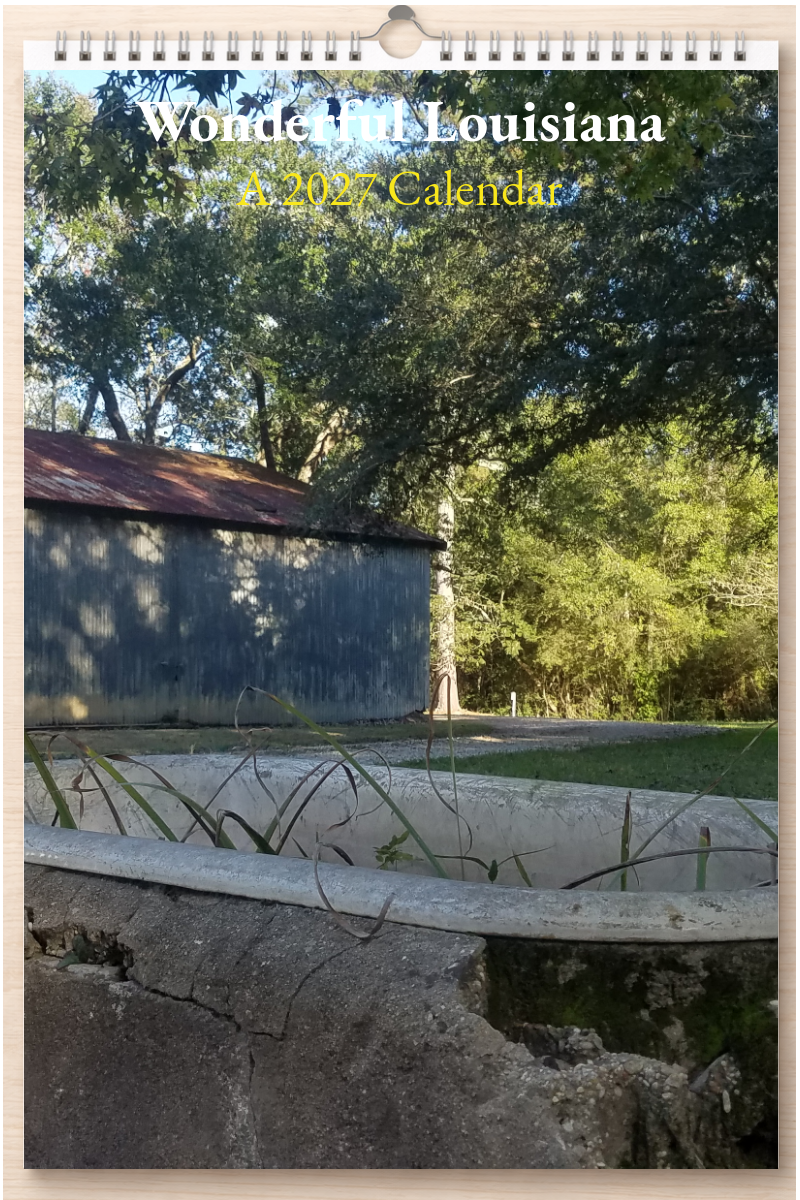 Wonderful Louisiana: A 2027 Calendar