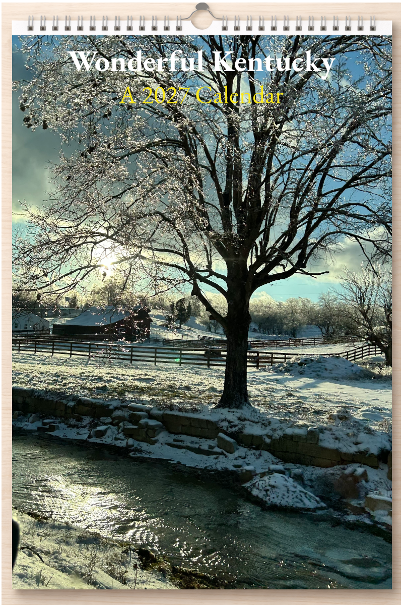 Wonderful Kentucky: A 2027 Calendar