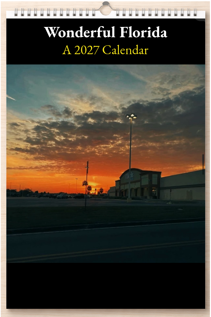 Wonderful Florida: A 2027 Calendar