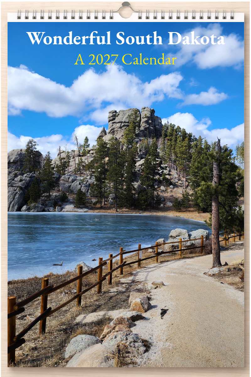 Wonderful South Dakota: A 2027 Calendar
