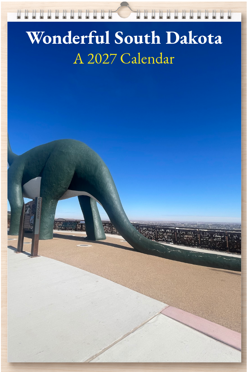 Wonderful South Dakota: A 2027 Calendar