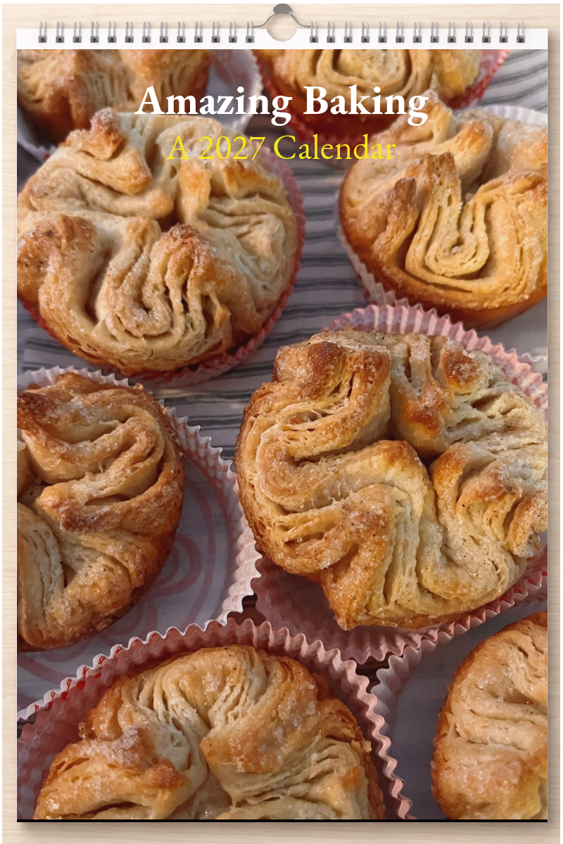 Amazing Baking: A 2027 Calendar