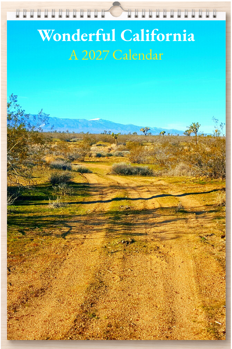 Wonderful California: A 2027 Calendar