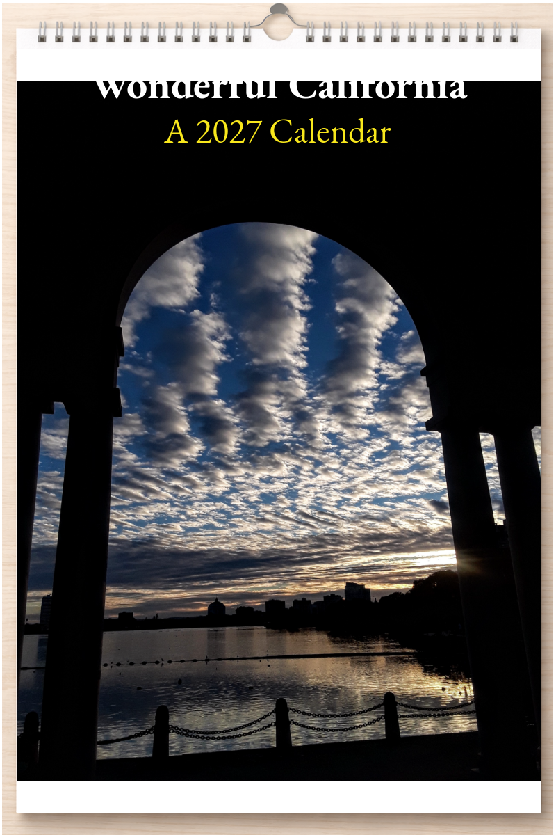 Wonderful California: A 2027 Calendar