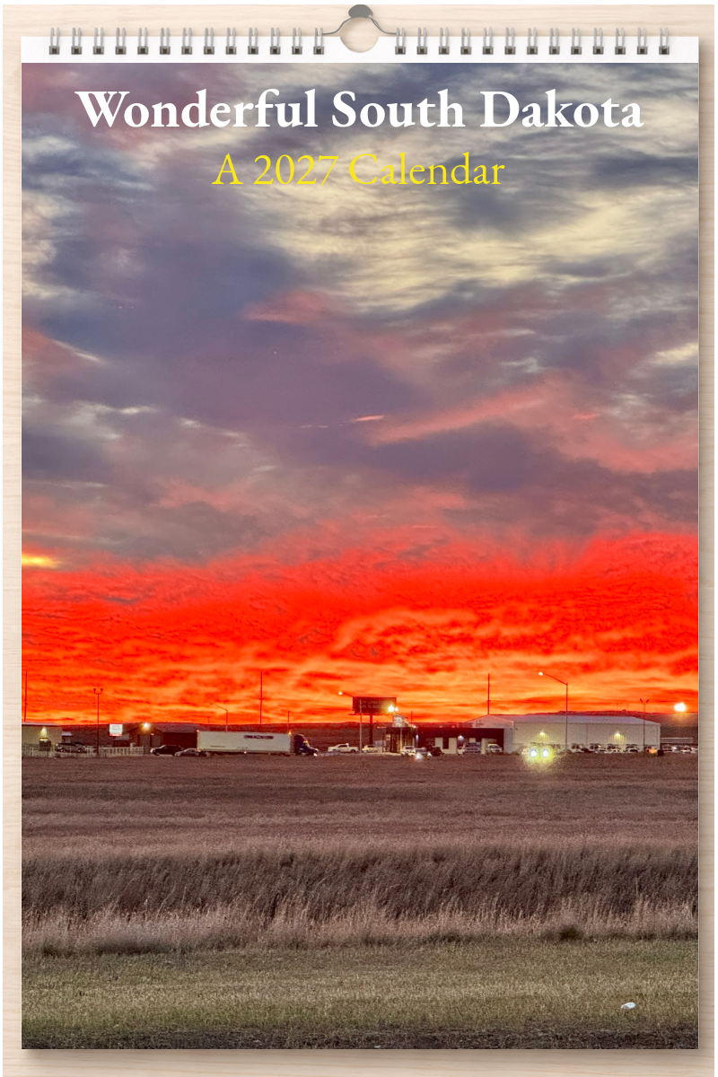 Wonderful South Dakota: A 2027 Calendar
