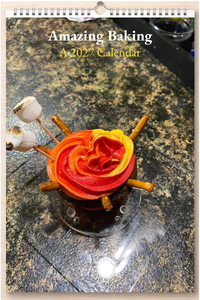 Amazing Baking: A 2027 Calendar