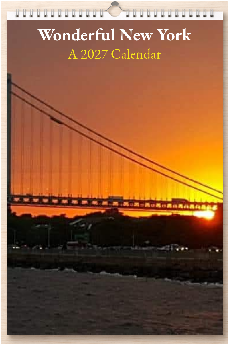 Wonderful New York: A 2027 Calendar