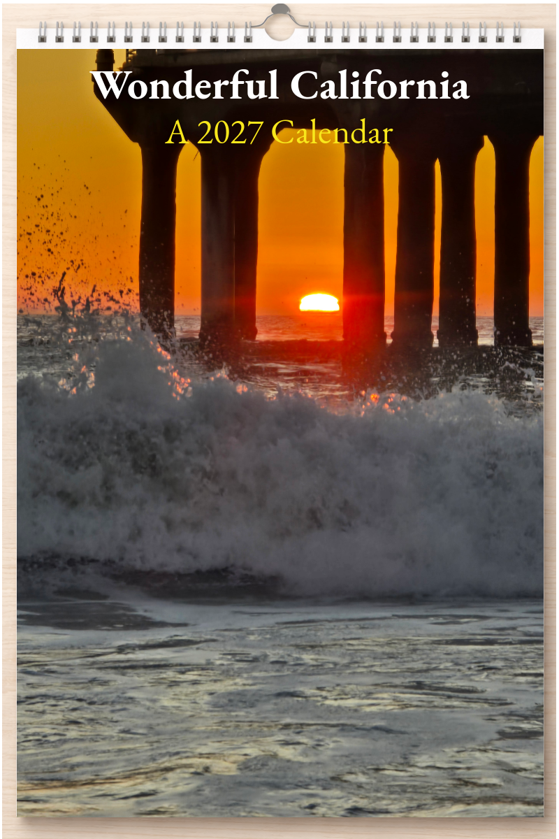 Wonderful California: A 2027 Calendar