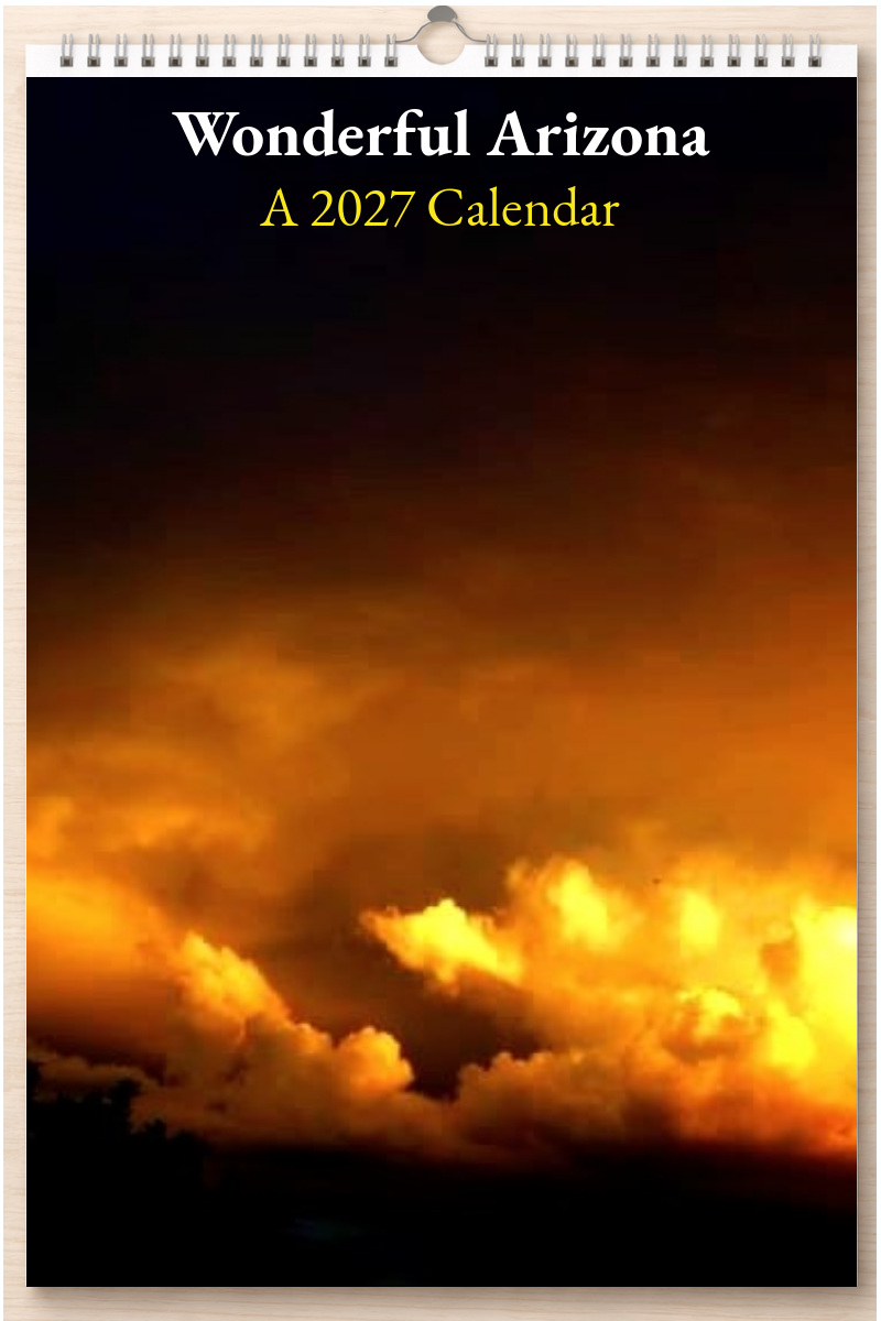 Wonderful Arizona: A 2027 Calendar